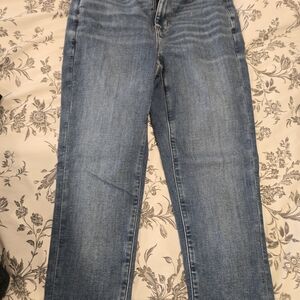 American Eagle Outfitters Women's Straight Leg Blue Jeans